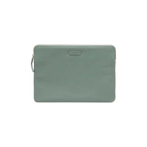 Custodia Borsa a Tasca Paris in Pelle per MacBook Pro ed Air 13" - Verde