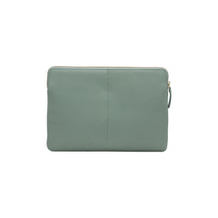 Custodia Borsa a Tasca Paris in Pelle per MacBook Pro ed Air 13" - Verde