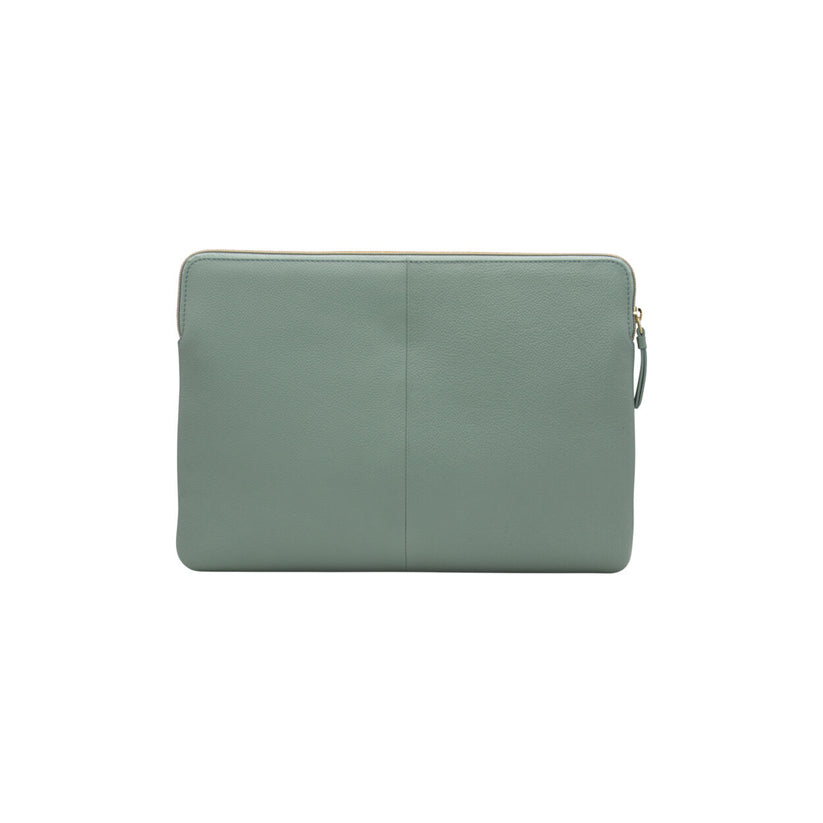 Custodia Borsa a Tasca Paris in Pelle per MacBook Pro ed Air 13" - Verde