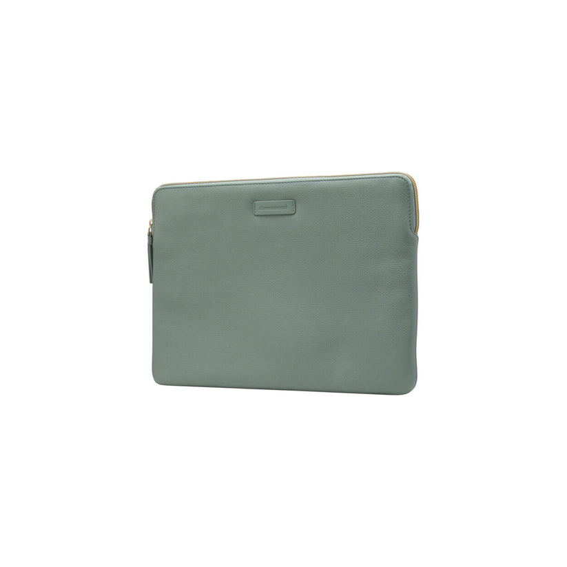 Custodia Borsa a Tasca Paris in Pelle per MacBook Pro ed Air 13" - Verde