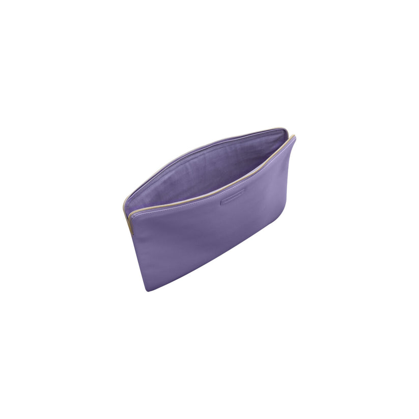 Custodia Borsa a Tasca Paris in Pelle per MacBook Pro ed Air 13" - Viola