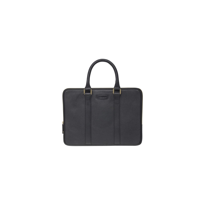 Borsa in Pelle per Macbook Pro ed Air 13" - Modello Roma - Nero