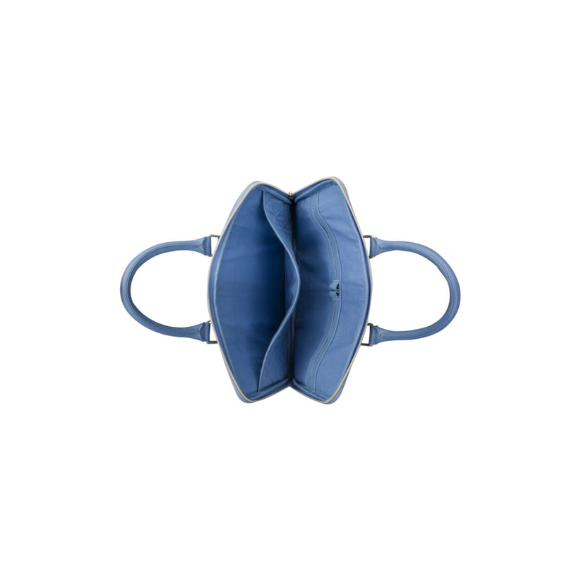 Borsa in Pelle per Macbook Pro ed Air 13" - Modello Roma - Blu