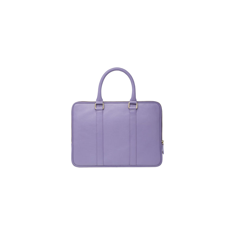 Borsa in Pelle per Macbook Pro ed Air 13" - Modello Roma - Viola