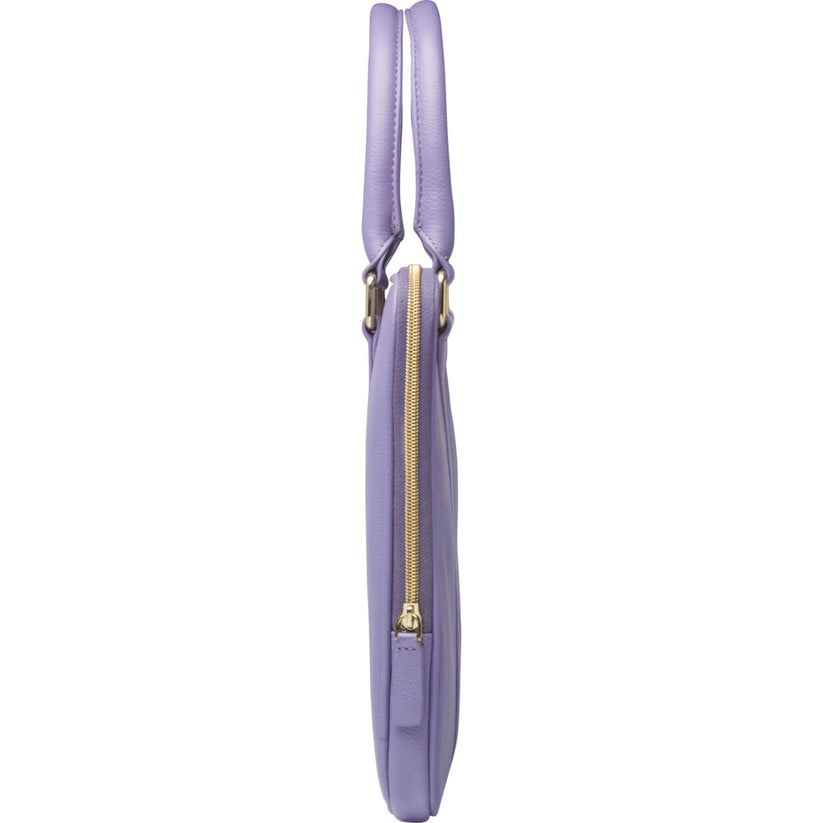 Borsa in Pelle per Macbook Pro ed Air 13" - Modello Roma - Viola