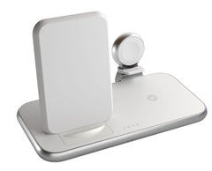 Stand Ricarica Wireless 4-In-1 - Bianco