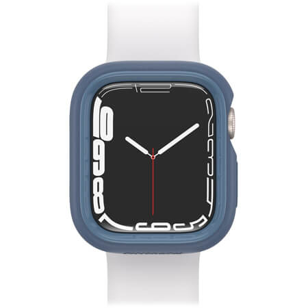 Custodia Exo Edge per Apple Watch Serie 7 - 45mm - Blu
