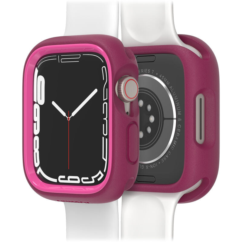 Bumper OtterBox Exo Edge rosa per Apple Watch Series 9/8/7 45mm