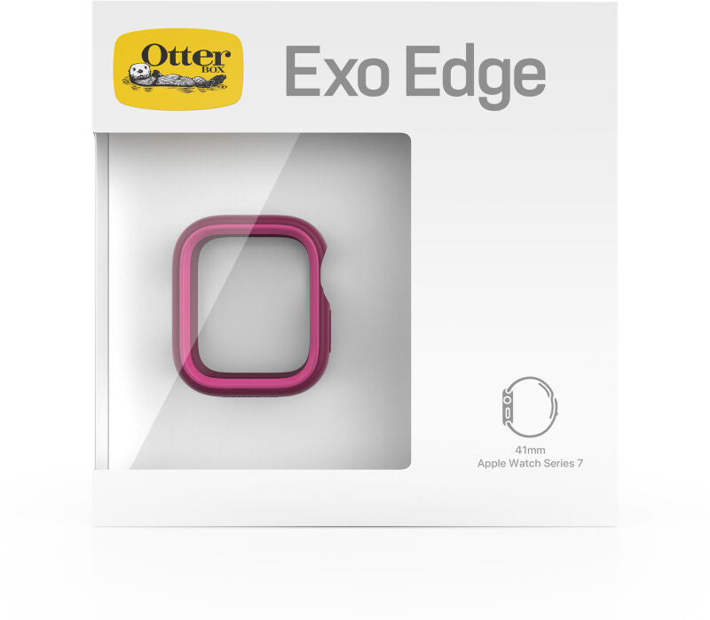 Exo Edge bumper per Apple Watch Series 9/8/7 41mm - Rosa