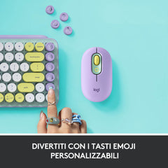 Tastiera Meccanica Wireless Pop Keys con tasti emoji personalizzabili - Daydream