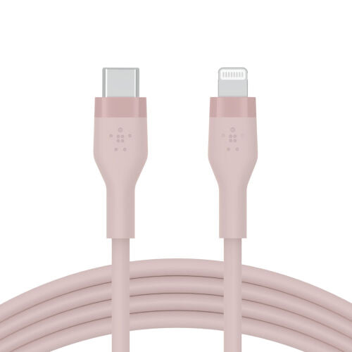 Cavo In Silicone Da Usb-C A Lightning 1m - Rosa