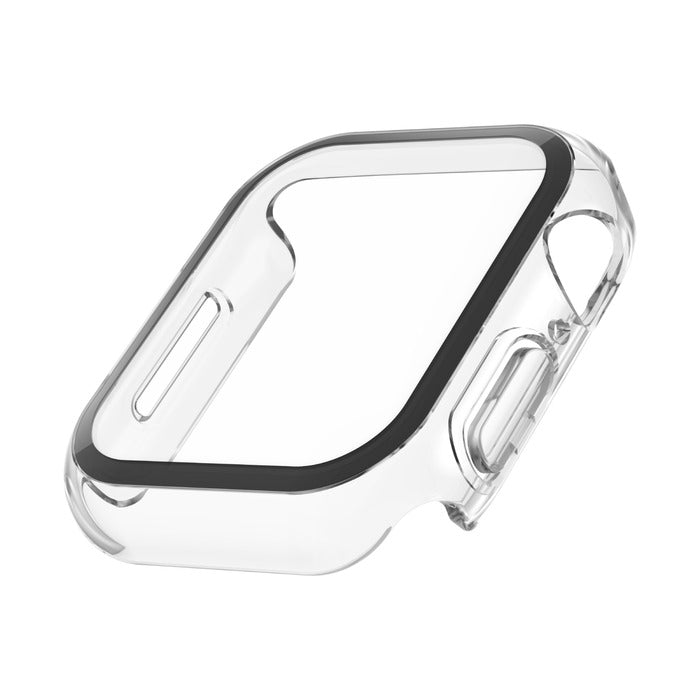 Proteggi schermo antimicrobico + bumper TemperedCurve 2 in 1 per Apple Watch Series 9/8/7/6/5/4/SE 40/41mm
