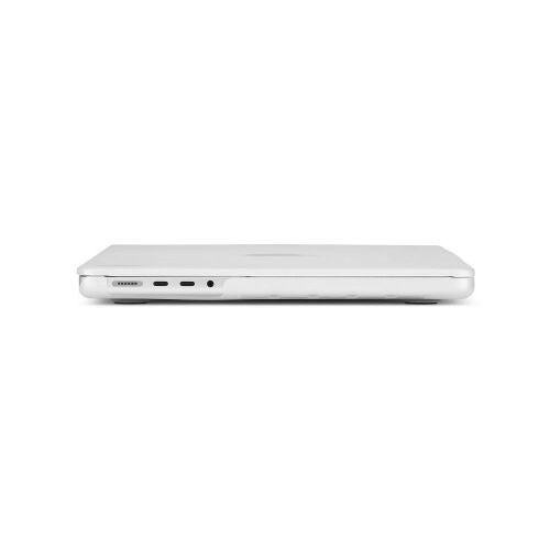 Custodia Soft Shell semitrasparente MacBook Pro 14" M1/M4 (21/24) Bianco