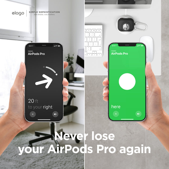 Cover AirPods Pro Snapshot (con porta airtag)