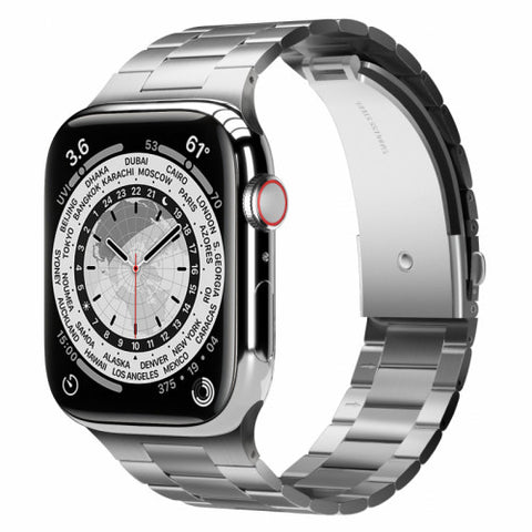 Cinturino Apple Watch Acciaio Inossidabile 44/45mm - Colore Argento