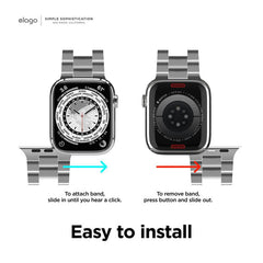 Cinturino Apple Watch Acciaio Inossidabile 40/41mm - Colore Oro Rosa