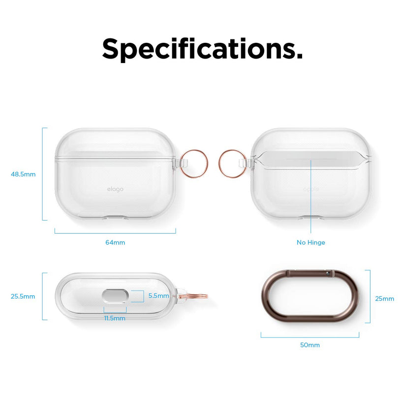 Airpods Pro Clear TPU Case