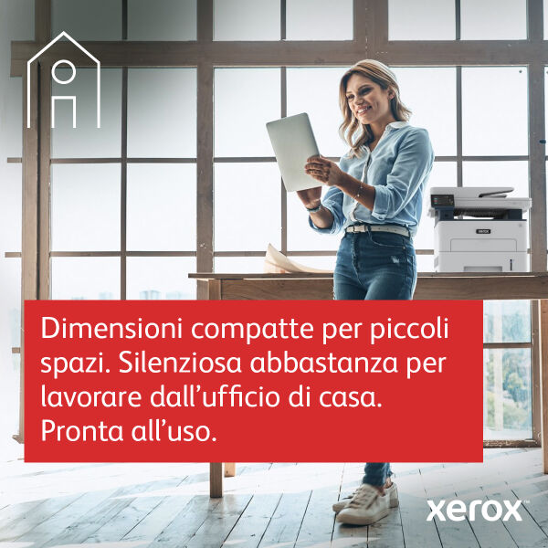 Stampante B305V/DNI8 con funzione Copia/Stampa/Scansione fronte/retro Wireless
