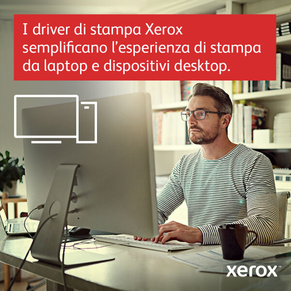 Stampante B305V/DNI8 con funzione Copia/Stampa/Scansione fronte/retro Wireless