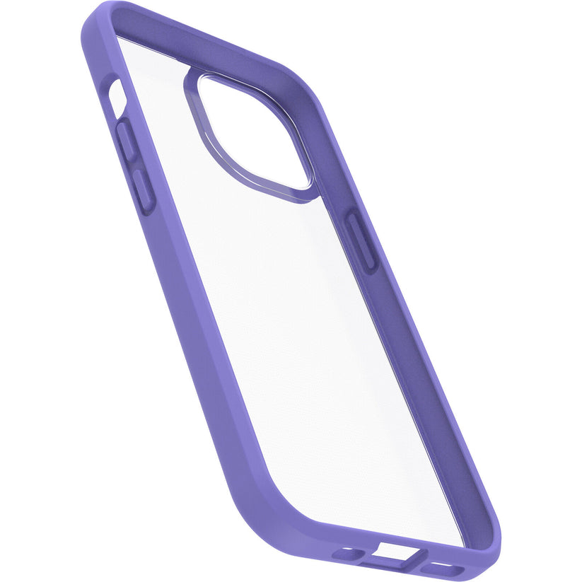 React - Custodia Per Iphone 14 - Clear/Purple