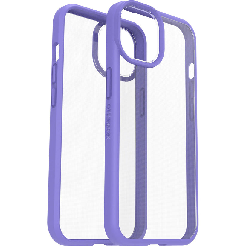 React - Custodia Per Iphone 14 - Clear/Purple