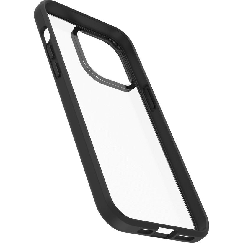 React - Custodia Per Iphone 14 Pro Max - Clear/Black