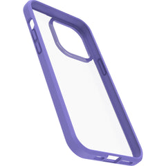 React - Custodia Per Iphone 14 Pro Max - Clear/Purple
