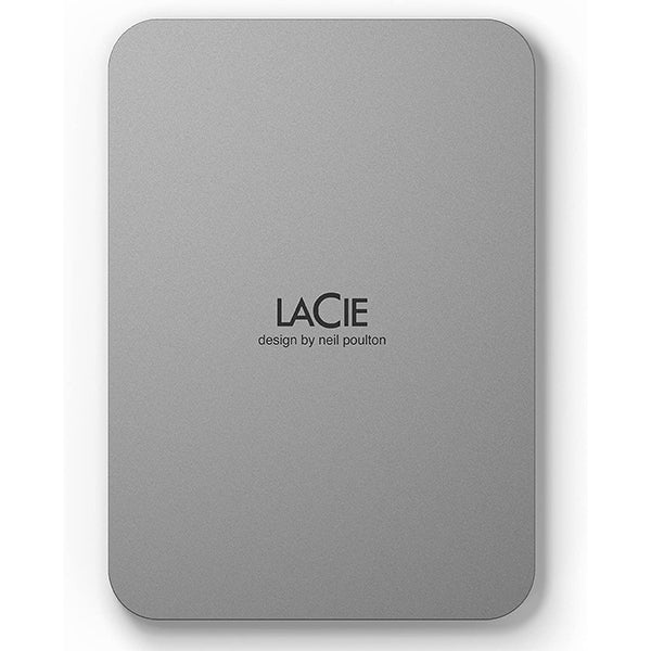 Unità Disco LaCie Mobile Drive V2 USB-C 1TB - Argento lunare