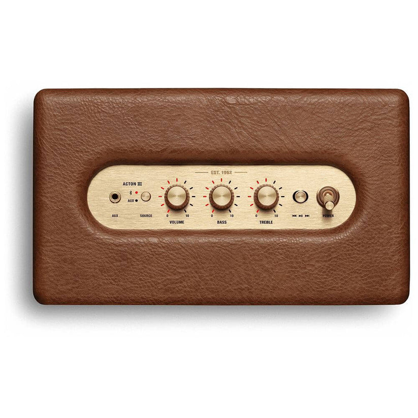 Acton III Speaker Bluetooth - Marrone