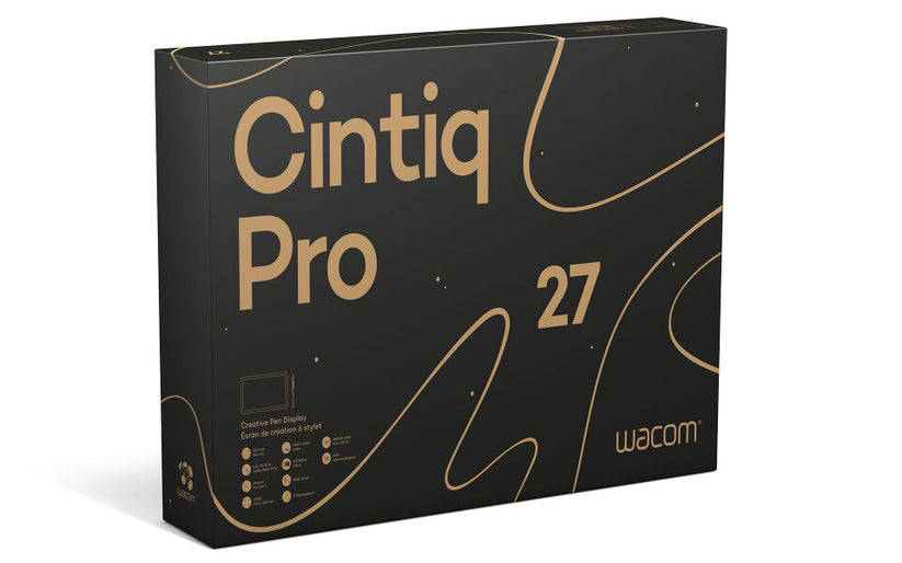 Tavoletta Grafica Cintiq Pro 27 Con Stand - Display interattivo 27" touchscreen 4K