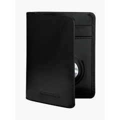 Billund AirTag Wallet - Portafoglio in Pelle con supporto per AirTag - Nero