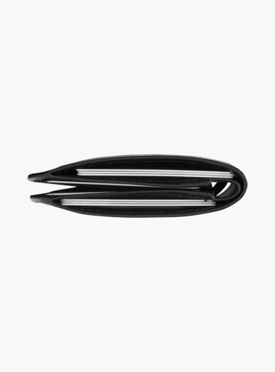 Billund AirTag Wallet - Portafoglio in Pelle con supporto per AirTag - Nero