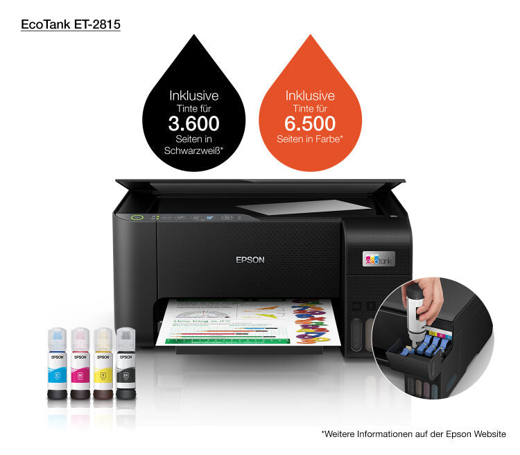Stampante Multifunzione EcoTank ET-2815 - Inkjet A4