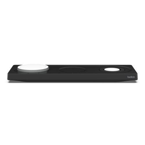 Tappetino Di Ricarica Wireless Magsafe 3 in 1 da 15W - Nero