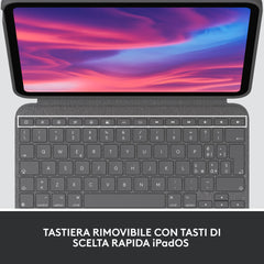 Custodia tastiera Combo Touch per iPad (10th gen - Grigio