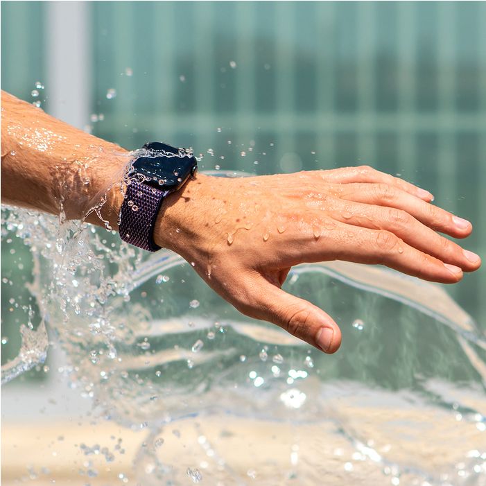 Cinturino Koa per Apple Watch (Serie 1-8) - 42 45 mm - Nero