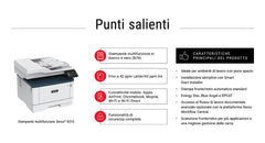 Stampante Multifunzione A4 Copia/Stampa/Scansione/Fax fronte/retro Wireless