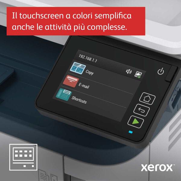 Stampante Multifunzione A4 Copia/Stampa/Scansione/Fax fronte/retro Wireless