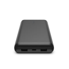 Powerbank 15w 20k con Cavo Usb-A Usb-C - Nero