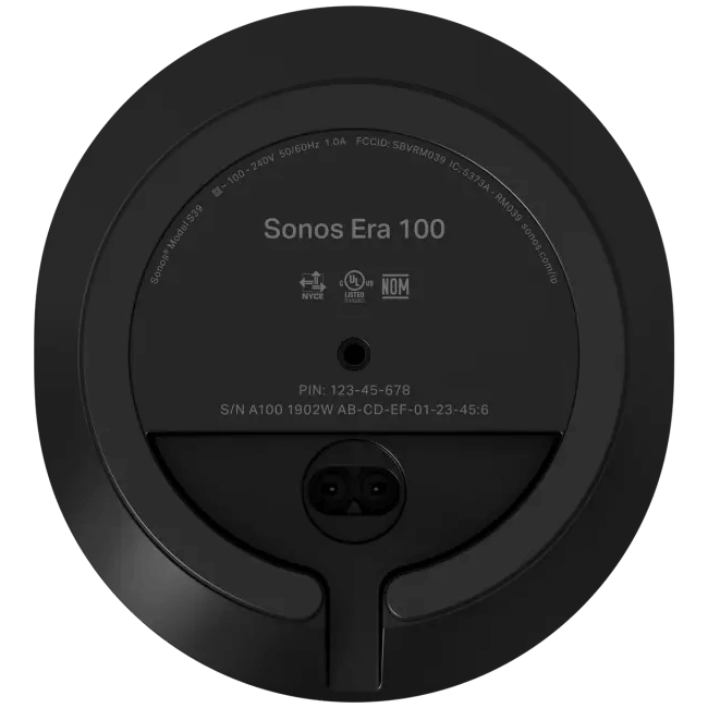 Speaker Era 100 - Nero