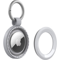 Custodia Rugged per AirTag - Bianco