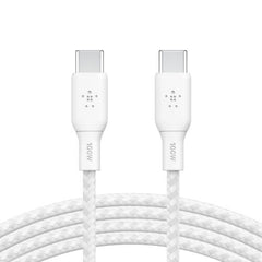 Cavo Intrecciato 100w Usb-C To Usb-C 2m - Bianco