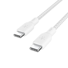 Cavo Intrecciato 100w Usb-C To Usb-C 2m - Bianco