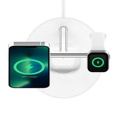 Base di Ricarica Wireless 3 In 1 con teconologia MagSafe 15W - Banco