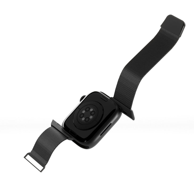 Cinturino Maglia Milanese Per Apple Watch 38/41mm - Nero