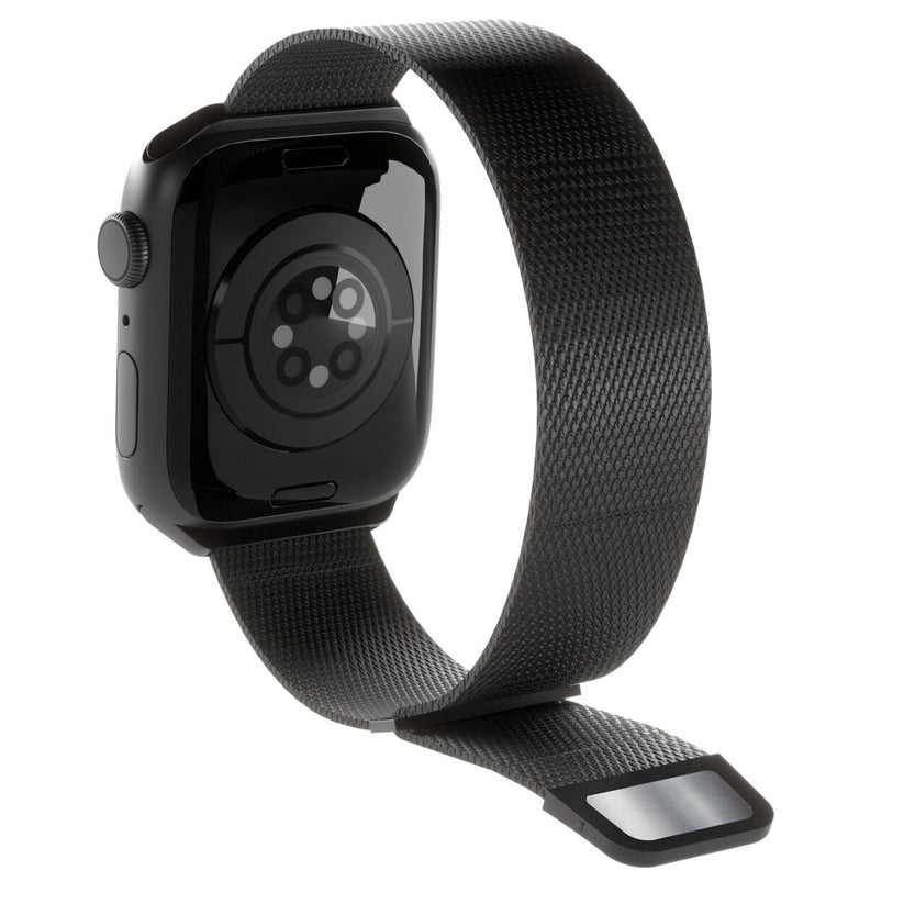 Cinturino Maglia Milanese Per Apple Watch 38/41mm - Nero