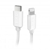 Cavo in tessuto Type-C a Lightning Lunghezza 1,5m - Bianco