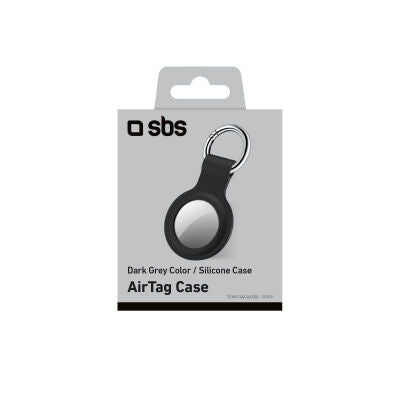 Custodia in silicone per AirTag - Nero