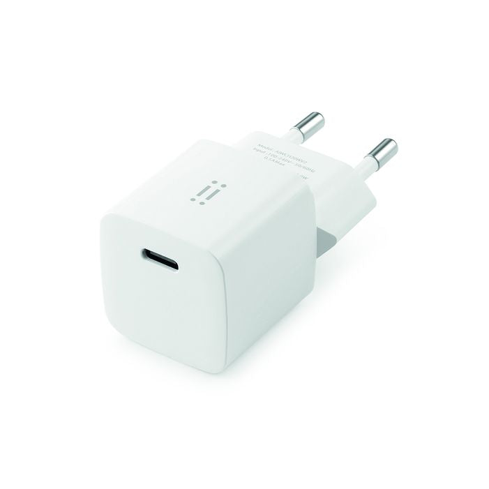 Alimentatore da rete USB-C 20W GaN + cavo Lightning/USB-C MF