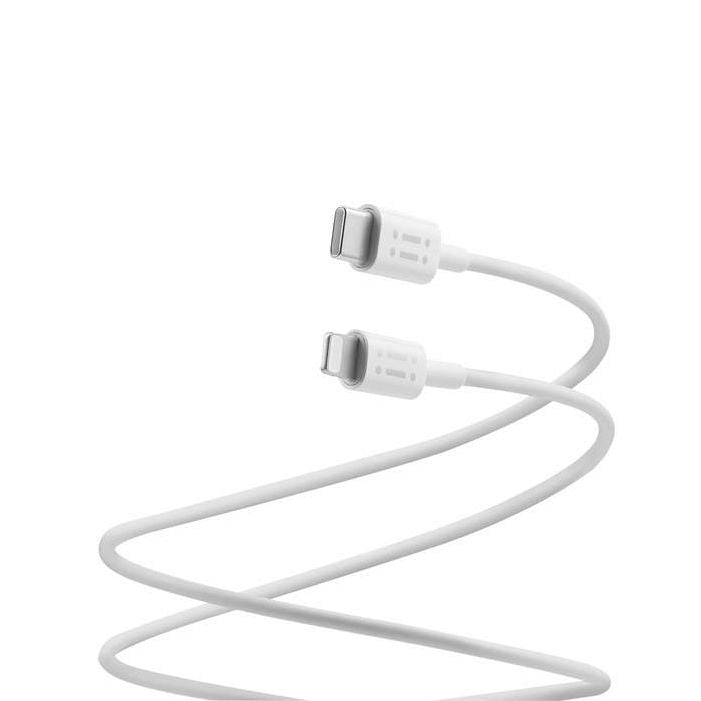 Alimentatore da rete USB-C 20W GaN + cavo Lightning/USB-C MF